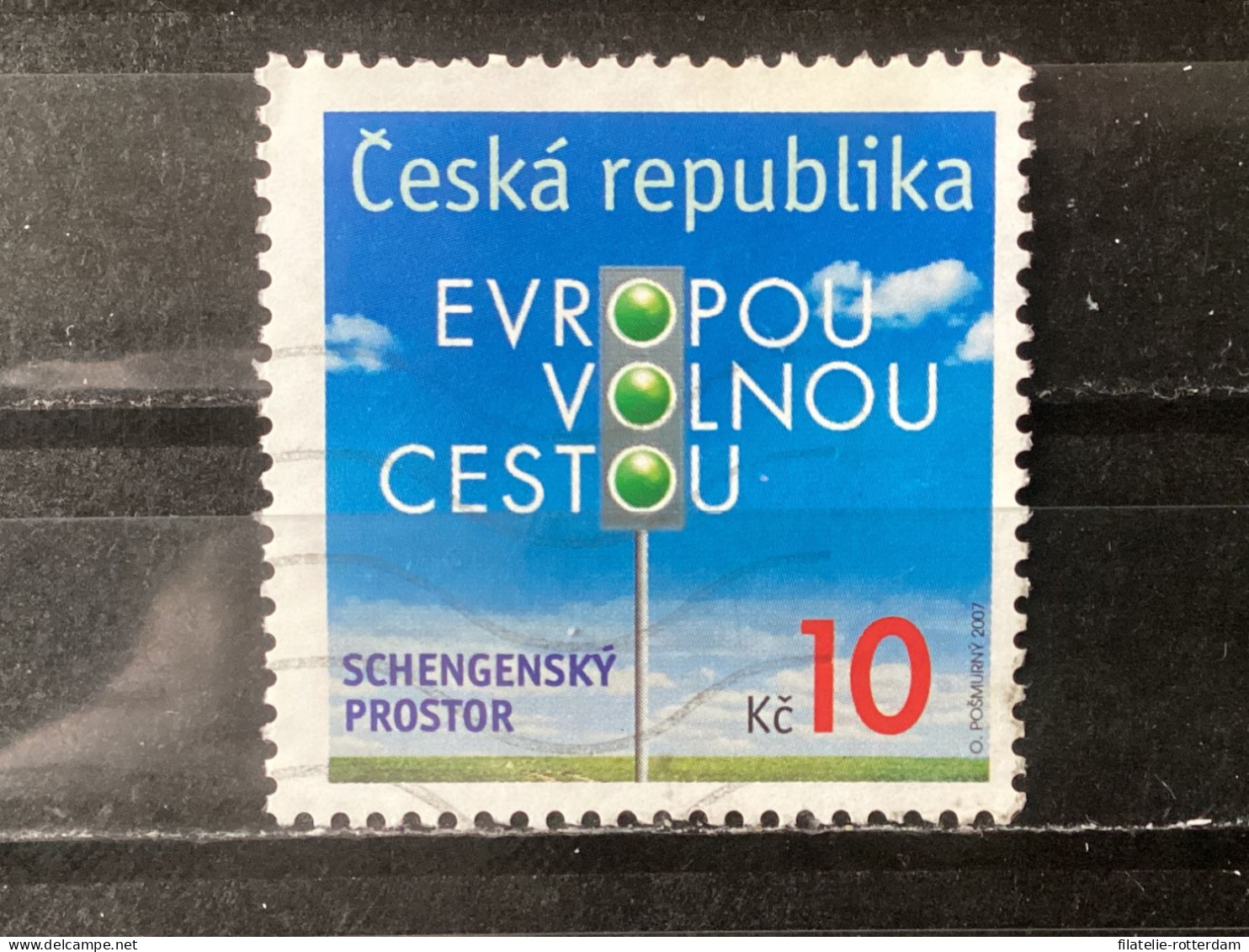 Czech Republic / Tsjechië - No Border Controles (10) 2007 - Used Stamps