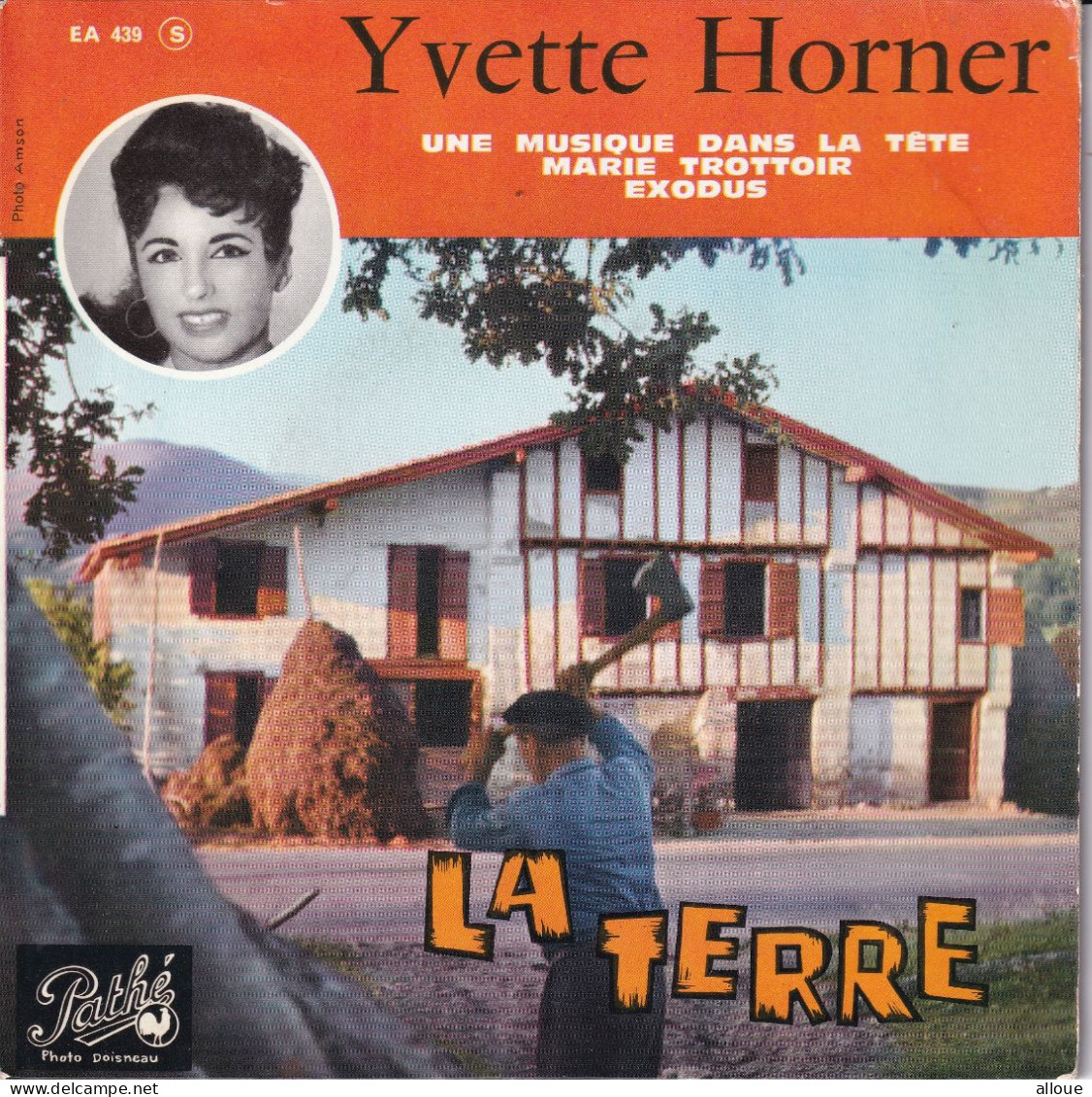 YVETTE HORNER - FR EP -  LA TERRE + 3 - Sonstige - Franz. Chansons
