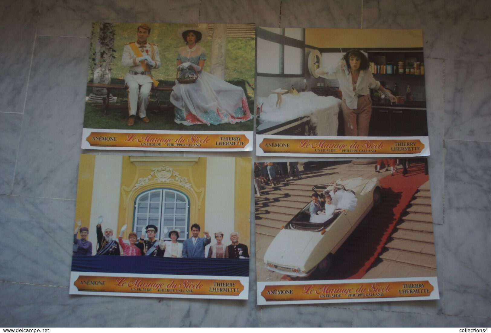 LE MARIAGE DU SIECLE 1985 LOT 12 PHOTOS ANEMONE THIERRY LHERMITE - Photographs
