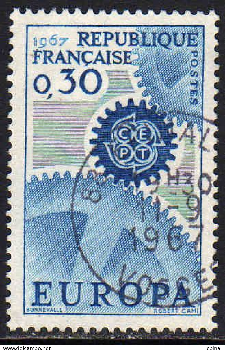 FRANCE : N° 1521 Oblitéré "TàD Rond" (Europa) - PRIX FIXE - - Used Stamps