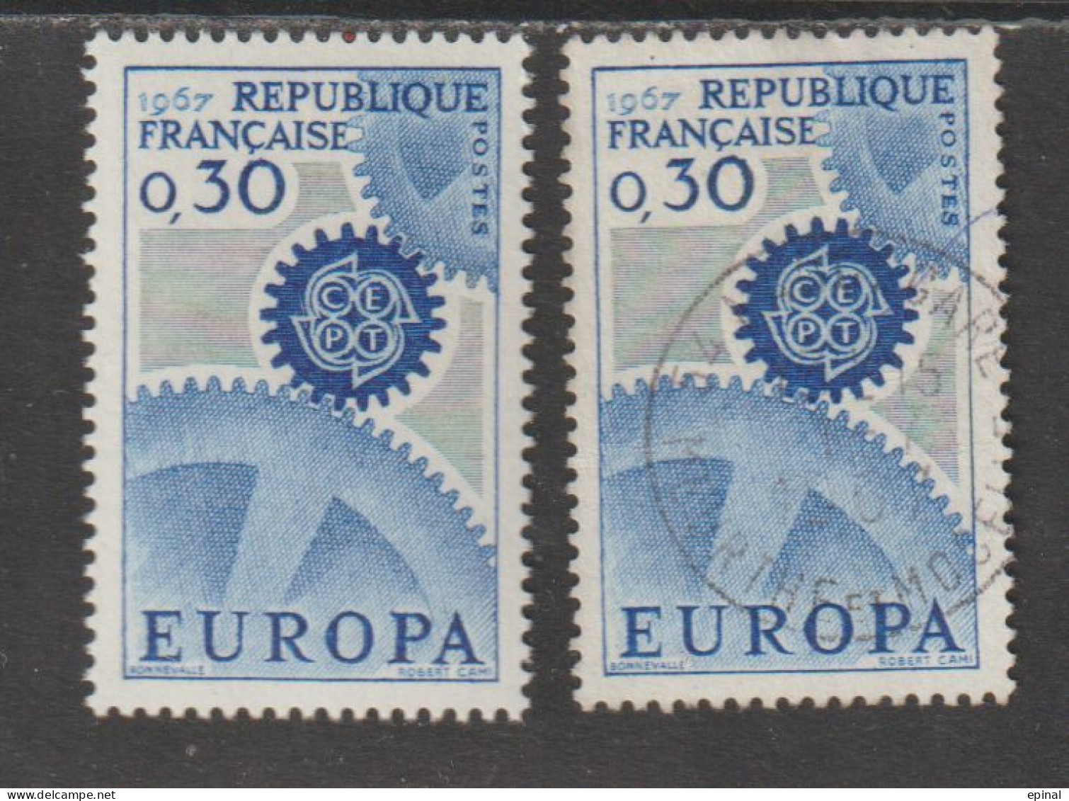 FRANCE : N° 1521 ** Et Oblitéré (Europa) - PRIX FIXE - - Ungebraucht