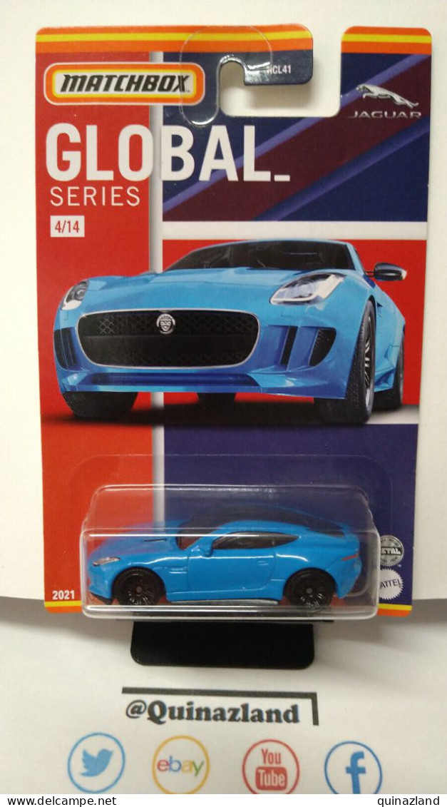 Matchbox Série Global 15 Jaguar F-type Coupe (NP48) - Matchbox (Mattel)