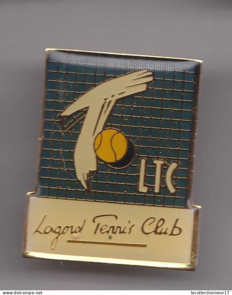 Pin's LTC Lagord Tennis Club En Charente Maritime Dpt 17  Réf 8010 - Tenis