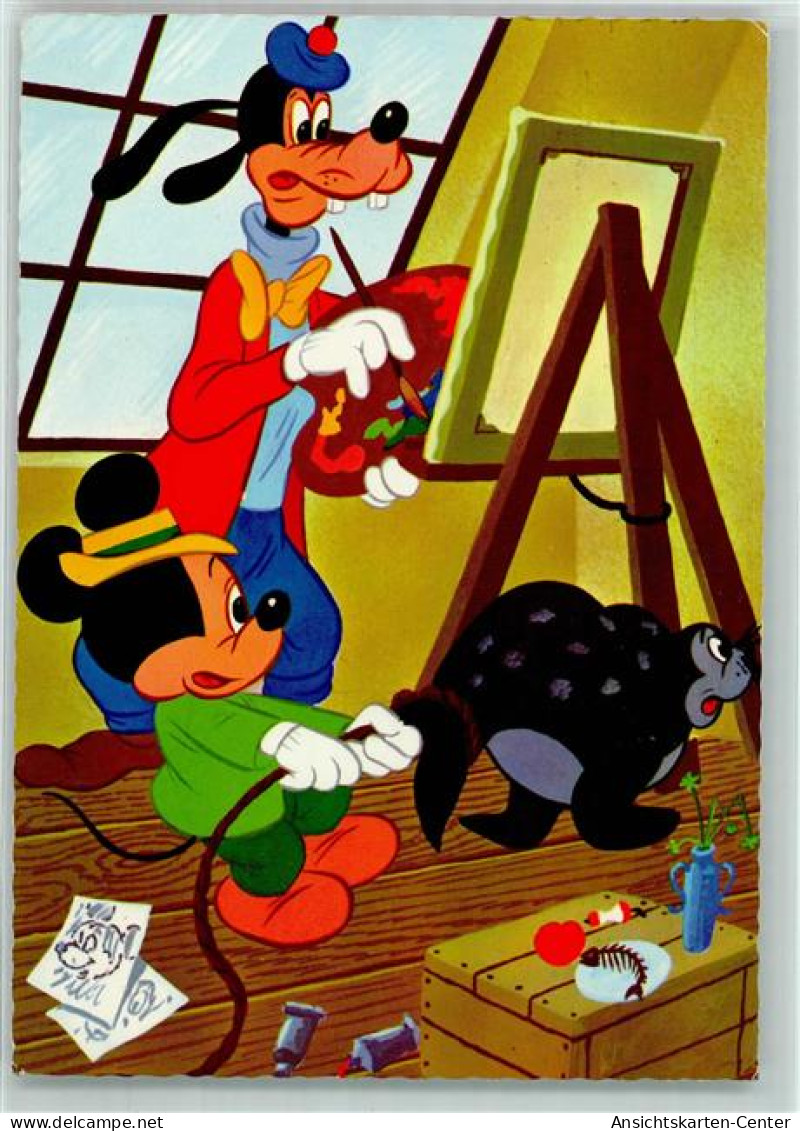 52287707 - Micky Maus Goofy Seehund Staffelei - Disney