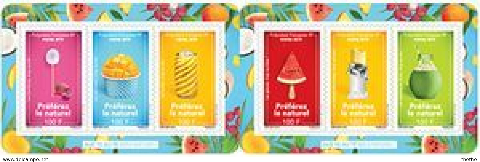 POLYNESIE - Préférer Les Aliments Naturels - Blocks & Sheetlets