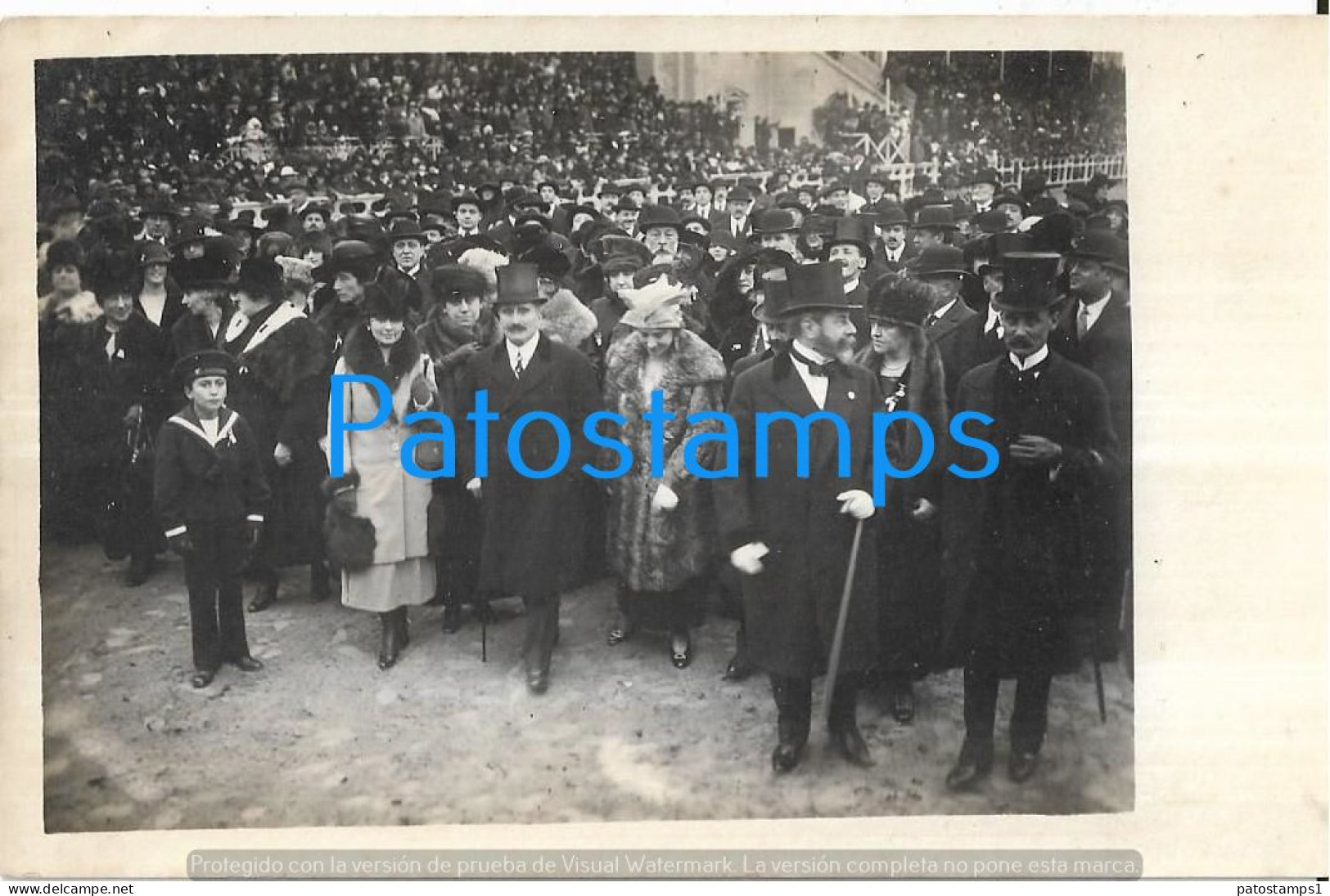 228344 ARGENTINA BUENOS AIRES HOSPITAL FRANCES COSTUMES PEOPLE 14/07/1917 POSTAL POSTCARD - Argentina