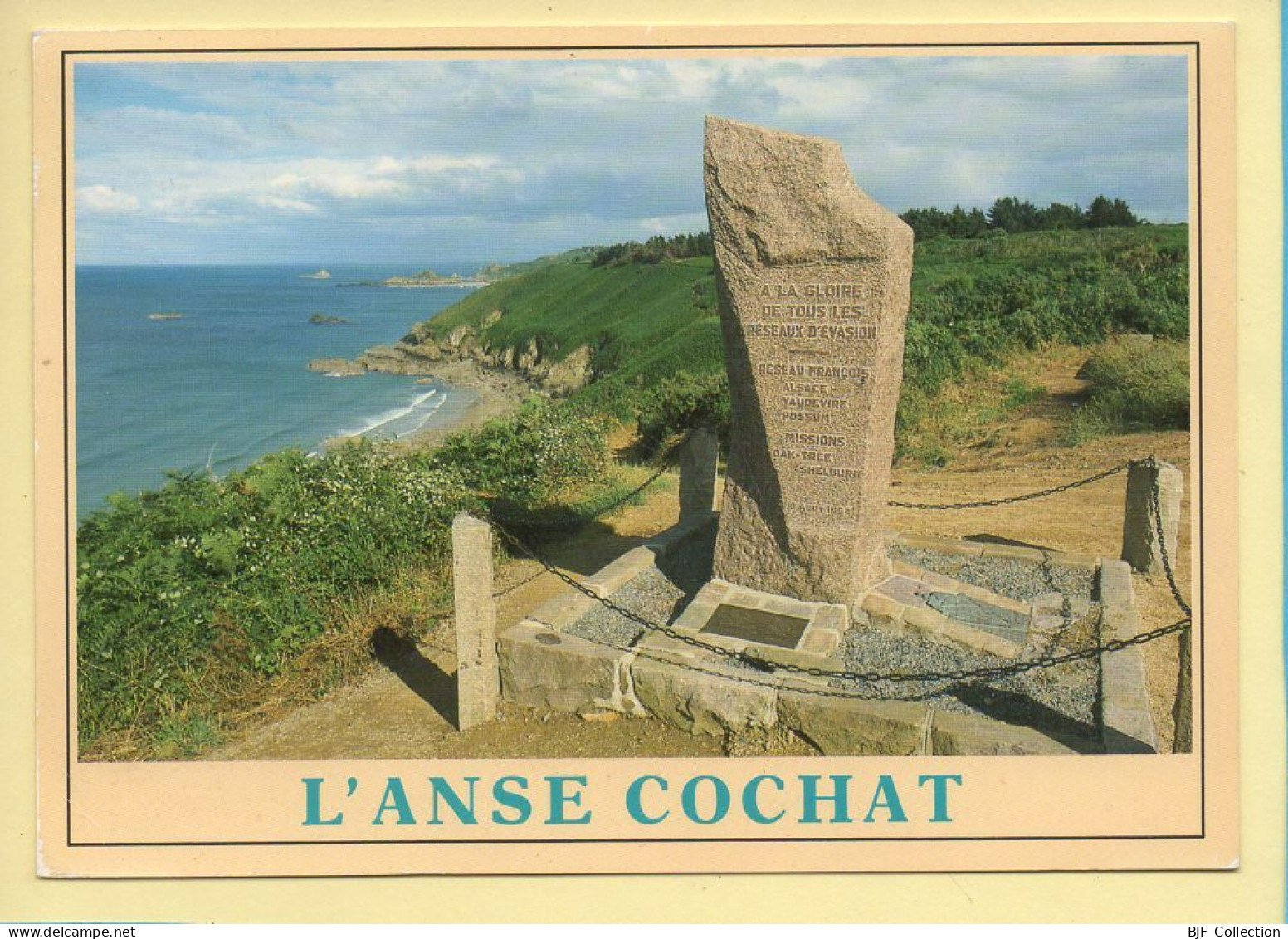 22. PLOUHAT – Monument De L'Anse Cochat (voir Scan Recto/verso) - Plouha