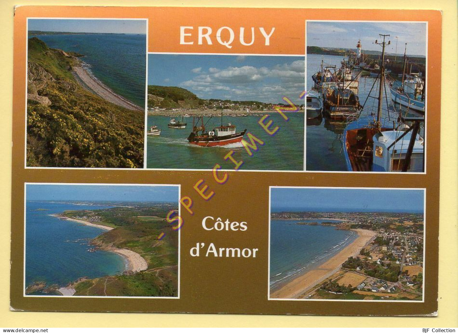 22. ERQUY -Les Plages Et Le Port – Multivues (voir Scan Recto/verso) - Erquy