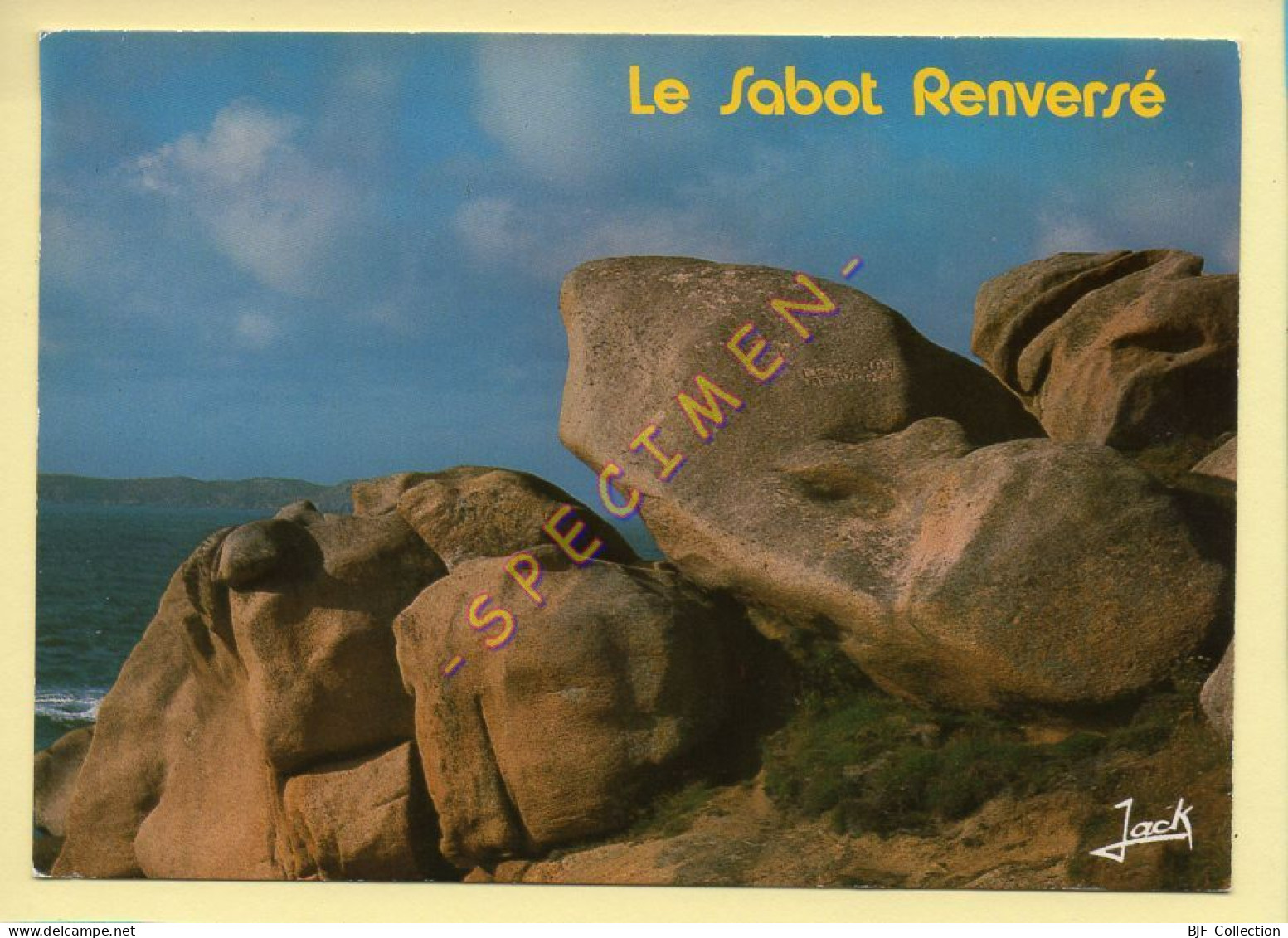 22. PLOUMANAC'H –  Le Rocher Le Sabot Renversé (voir Scan Recto/verso) - Ploumanac'h