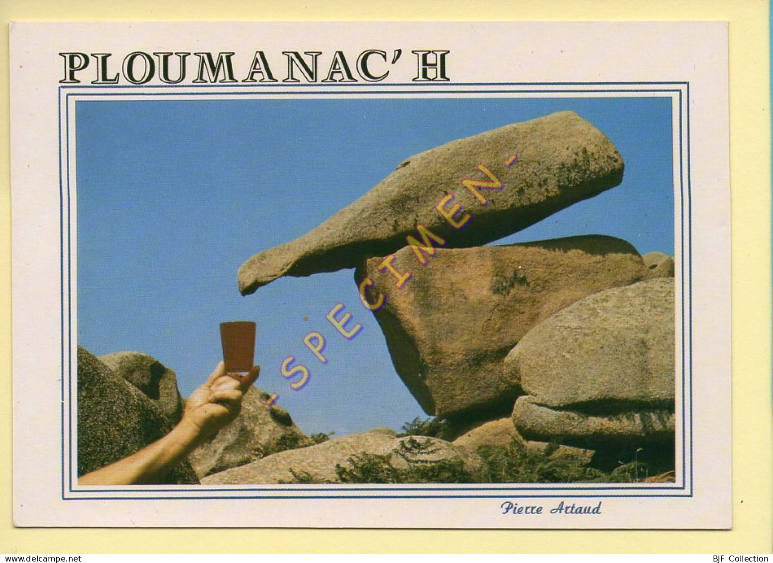 22. PLOUMANAC'H –  Le Rocher La Bouteille (voir Scan Recto/verso) - Ploumanac'h