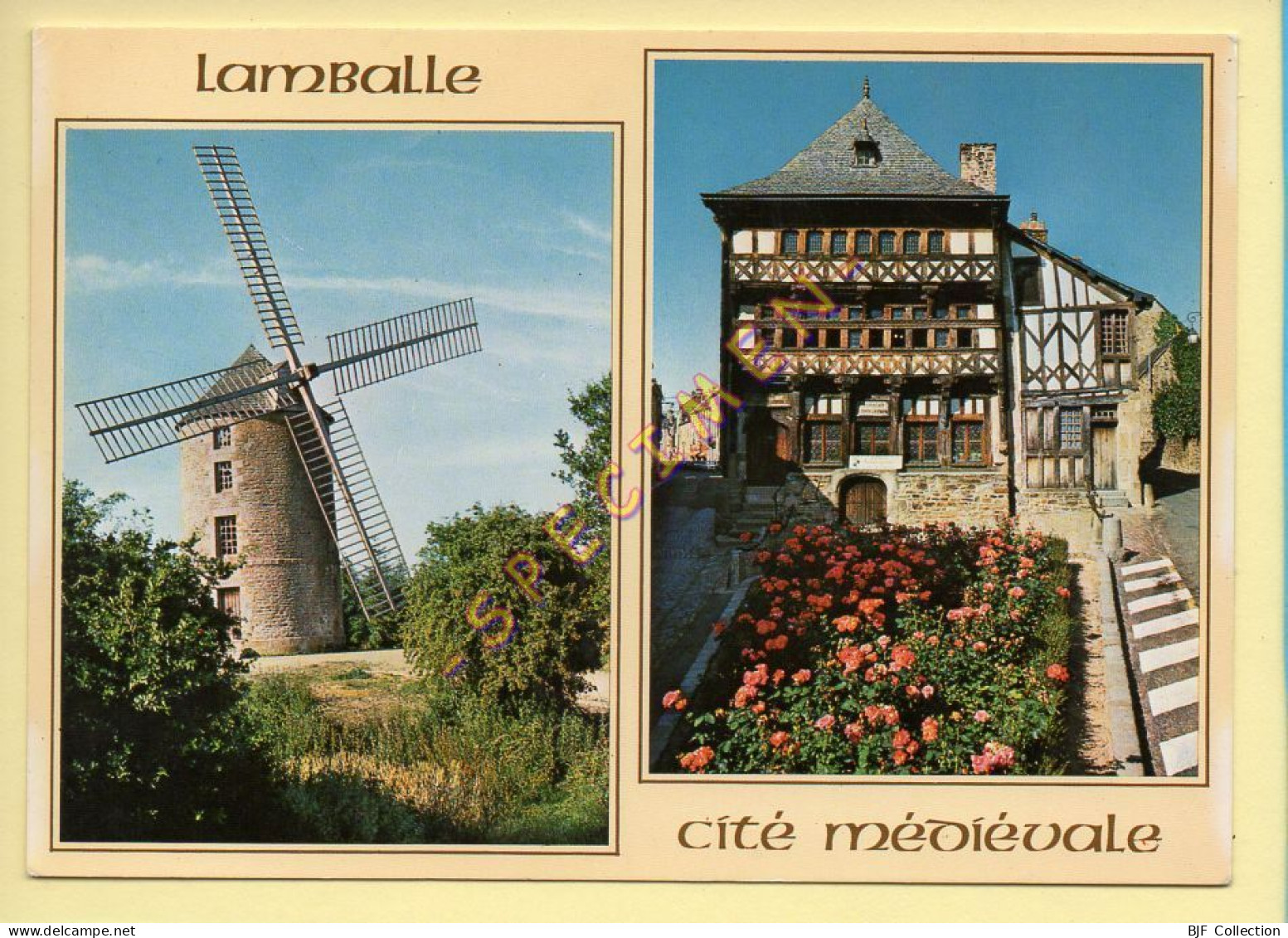 22. LAMBALLE – Le Moulin Saint-Lazare Et La Maison Du Bourreau (voir Scan Recto/verso) - Lamballe