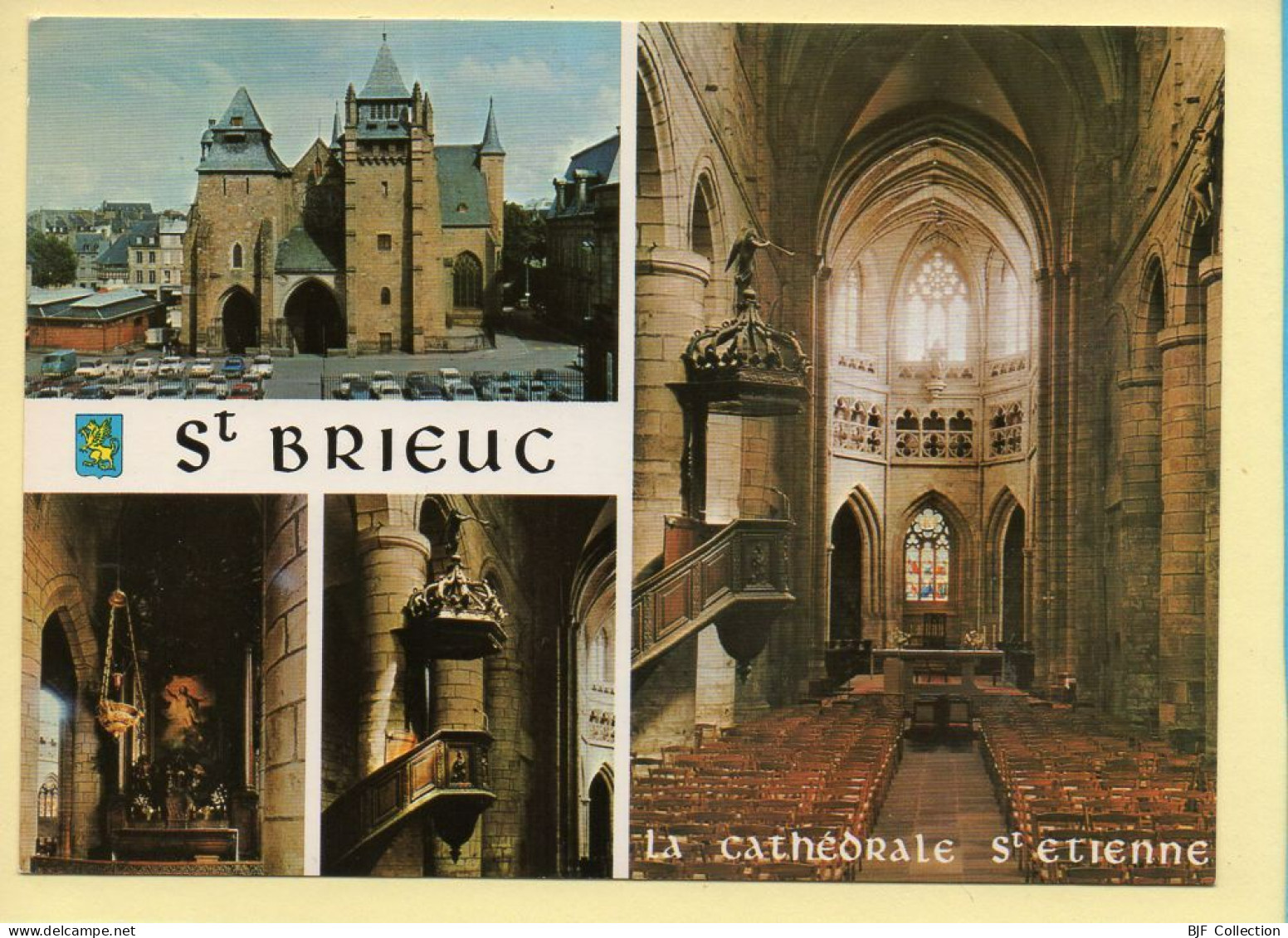 22. SAINT-BRIEUC / La Cathédrale Saint-Etienne / Multivues (voir Scan Recto/verso) - Saint-Brieuc