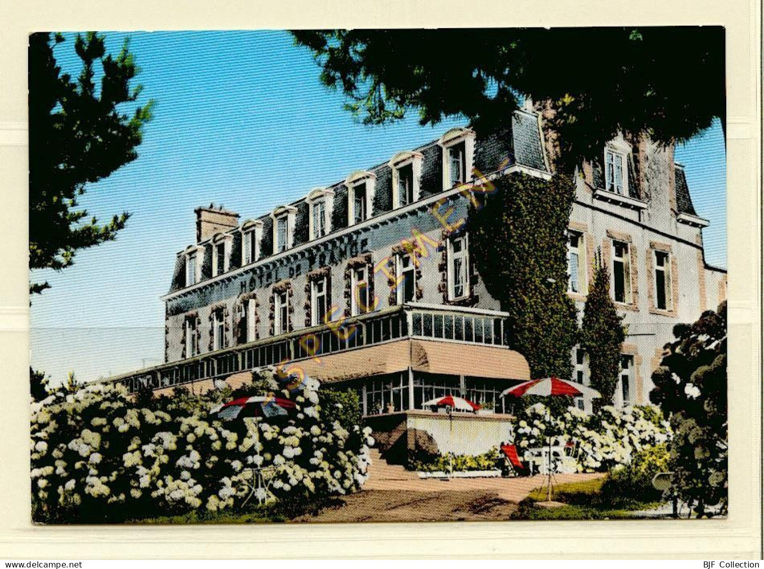 22. PERROS-GUIREC - HOTEL DE FRANCE - Façade Sur Mer (voir Scan Recto/verso) - Perros-Guirec