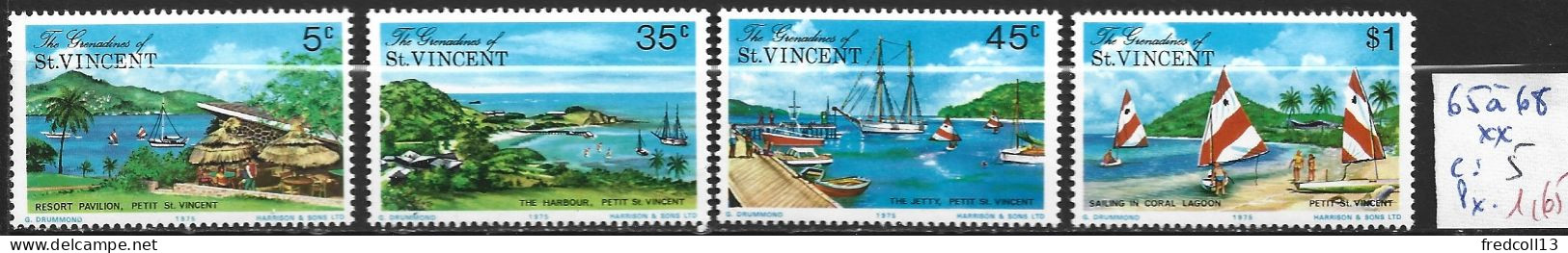 SAINT-VINCENT & GRENADINES 65 à 68 ** Côte 5 € - St.Vincent Und Die Grenadinen