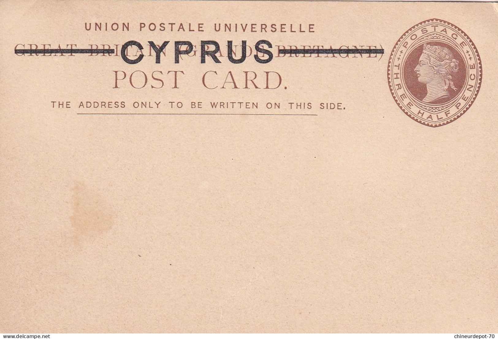 Enveloppe Chypre - Zypern (...-1960)