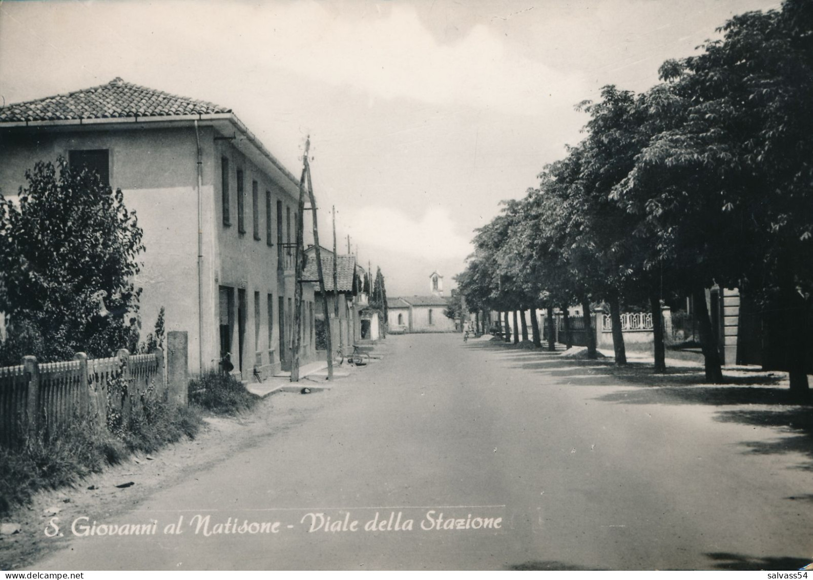 ITALIE - ITALIA - Friuli-Venezia Giulia - S. Giovanni Al Natisone - Viale Della Stazione (1964) - Otros & Sin Clasificación