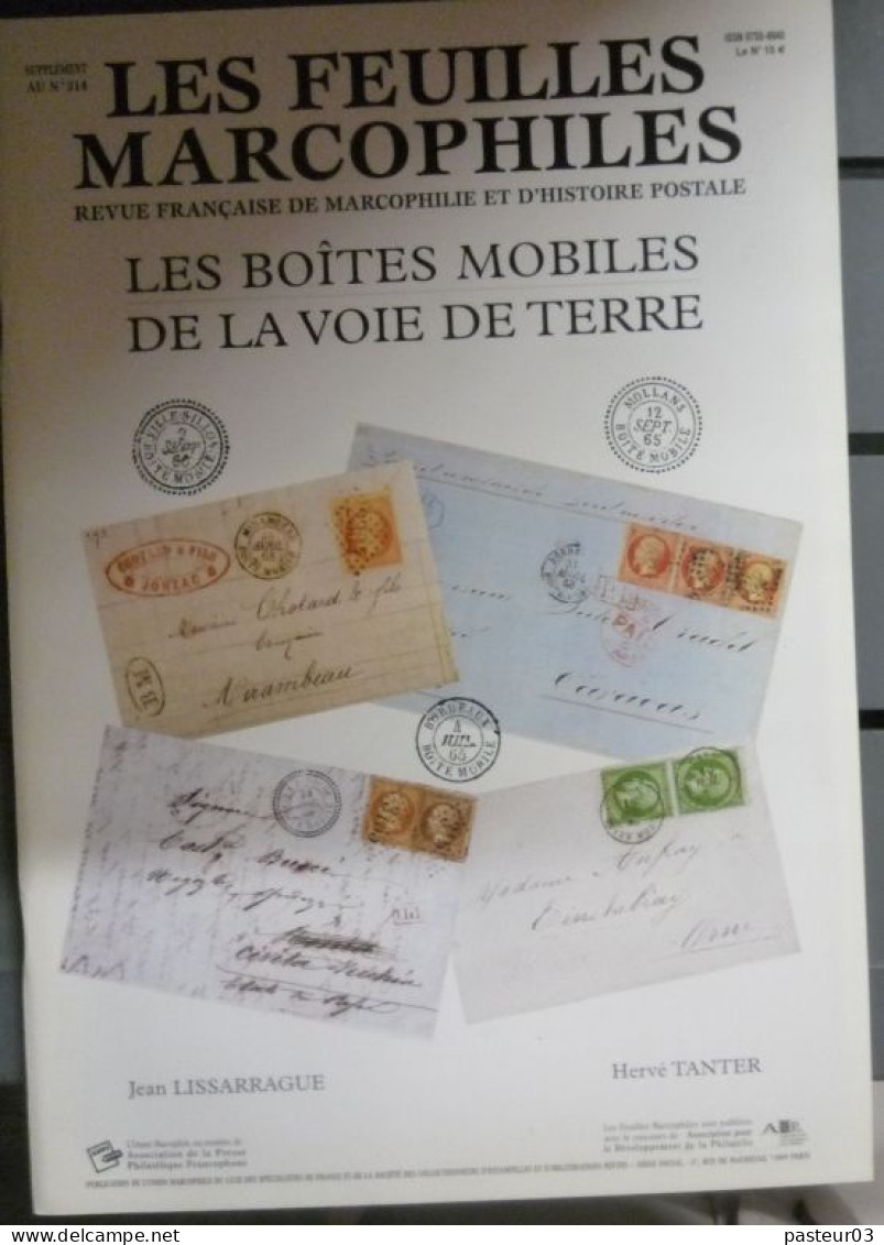 Feuilles Marcophiles De L'Union Marcophile N° 314 Bis Les Boîtes Mobiles De La Voie De Terre - Francés (desde 1941)