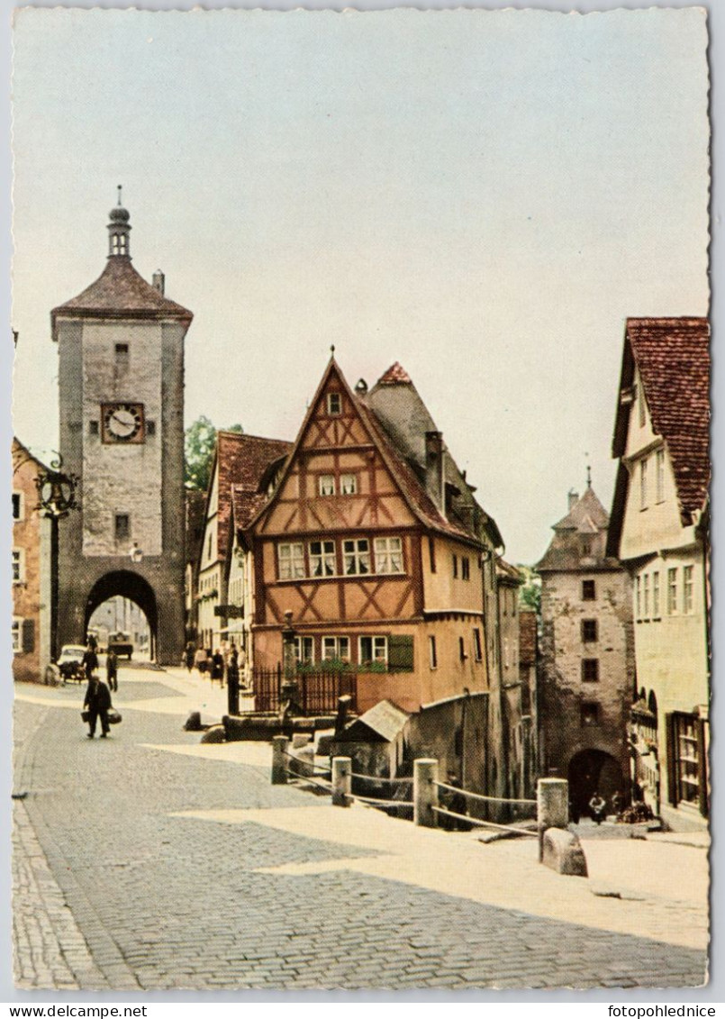 942 Rothenburg O. D. Tauber , Plönlein Kunstverlag Mößler, Rothenburg O. D. Tauber - Rothenburg O. D. Tauber