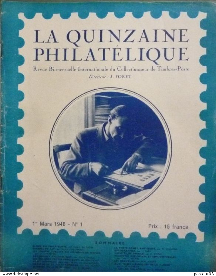 La Quinzaine Philatélique Voir Liste - Französisch (ab 1941)