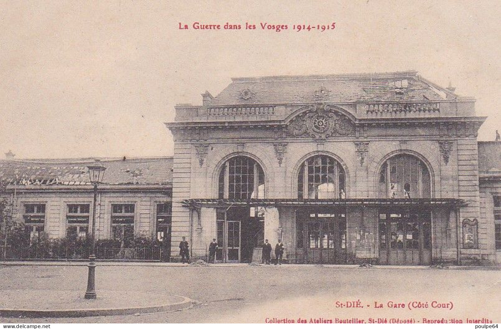 La Gare : Vue Extérieure - Saint Die