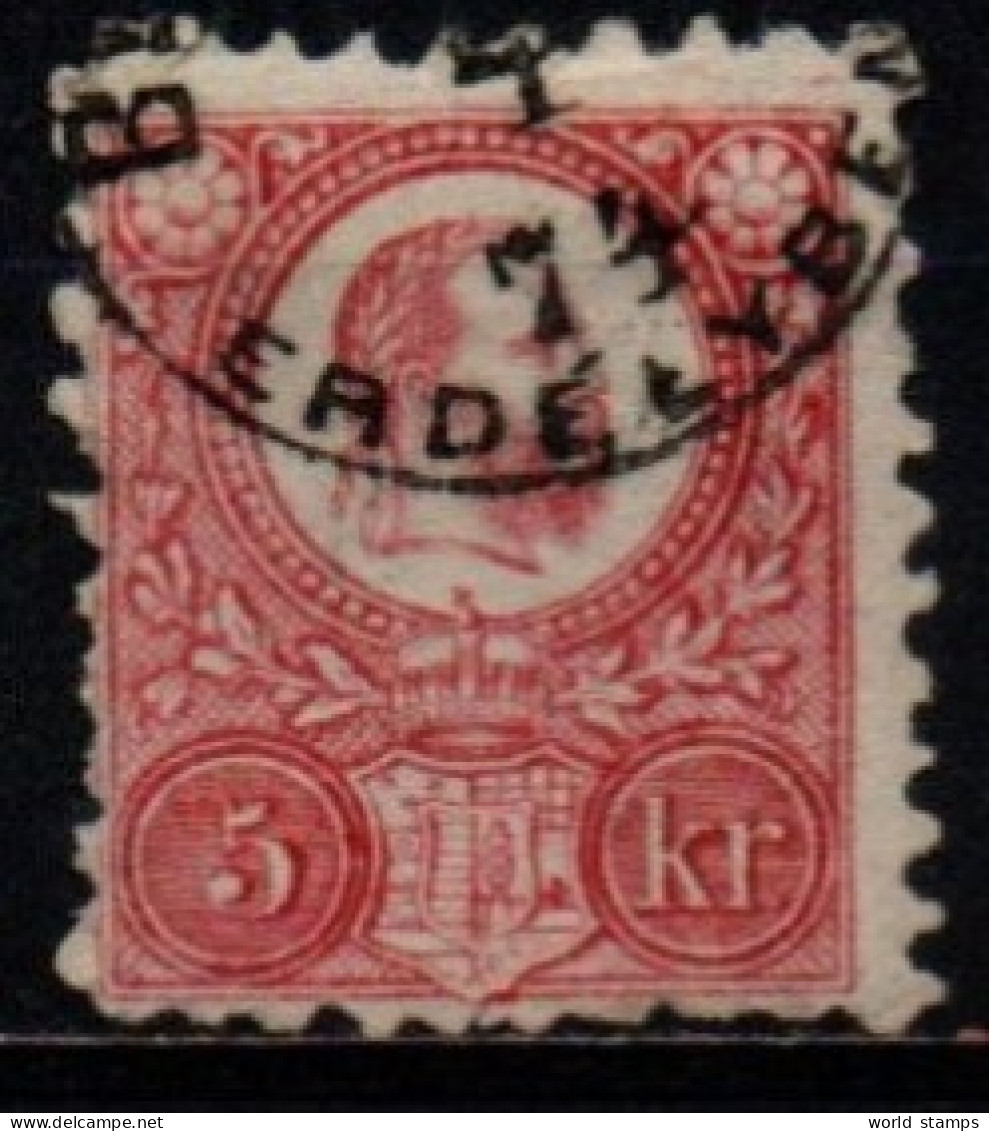 HONGRIE 1871 O GRAVE' - Used Stamps