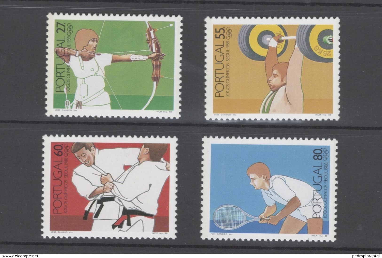 Portugal Madeira 1988 "Seoul Olympic Games" Condition MNH OG Mundifil #1854-1857 - Nuovi