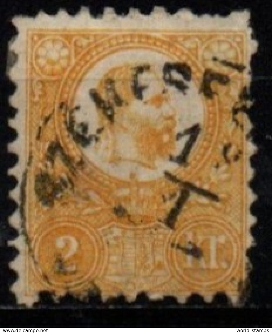 HONGRIE 1871 O GRAVE' - Used Stamps