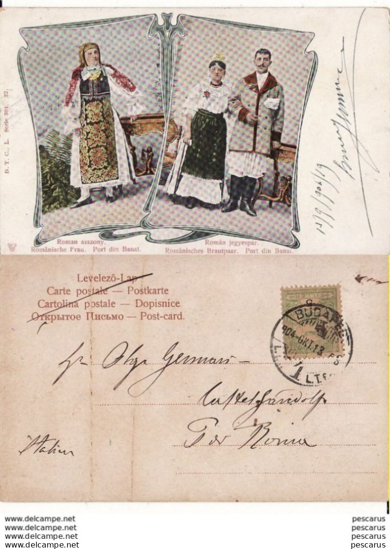 Romania,Rumanien,Roumanie             -Port Popular Din Banat  - Types - Roumanie