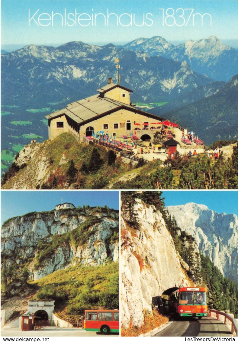 ALLEMAGNE - Kehlsteinhaus 1837 M - Multi-vues De Différents Endroits - Animé - Carte Postale - Berchtesgaden