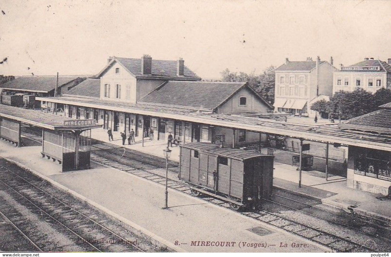 La Gare : Vue Intérieure - Mirecourt
