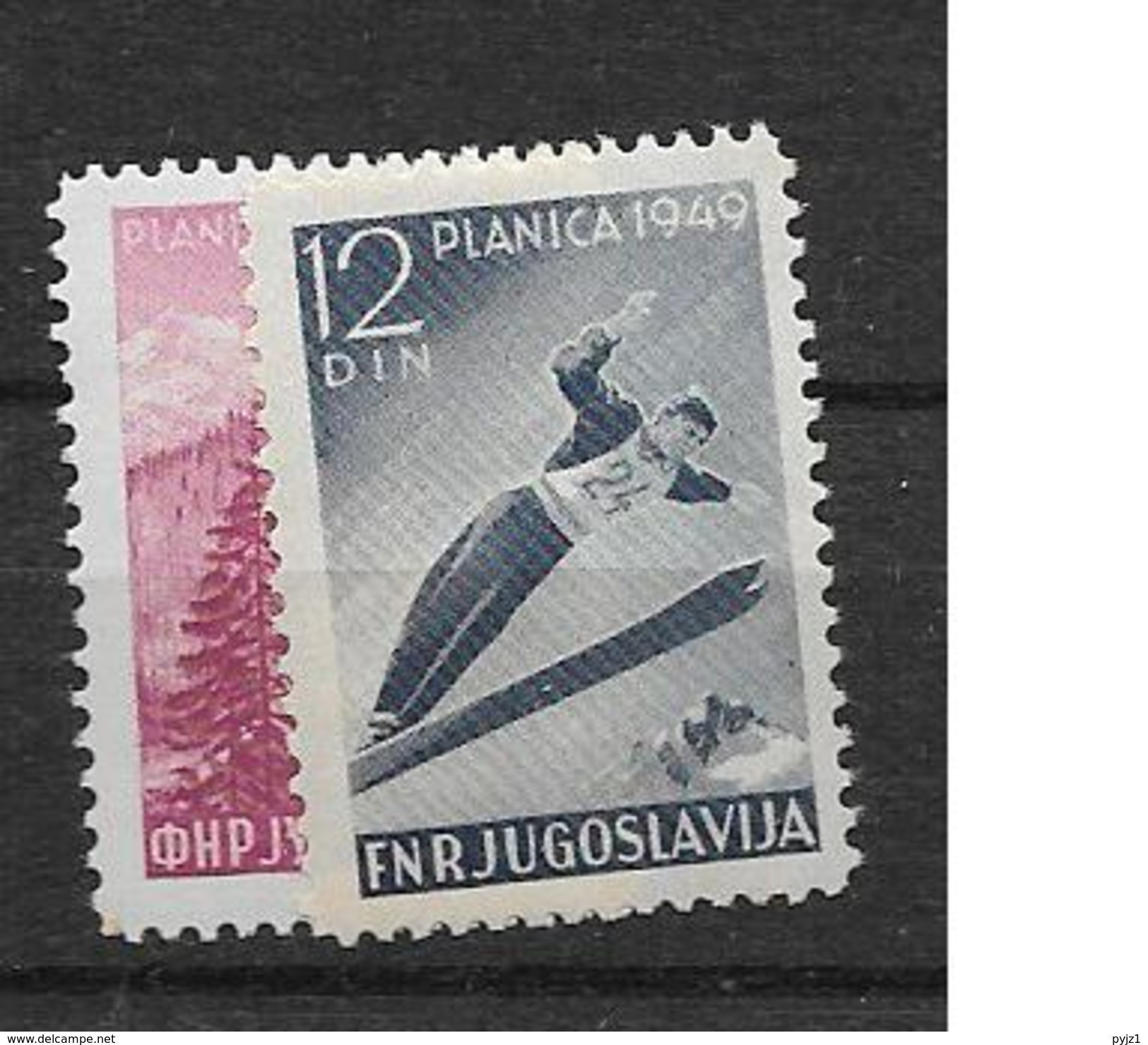 1949 MNH Joegoslavië, Postfris** - Ongebruikt
