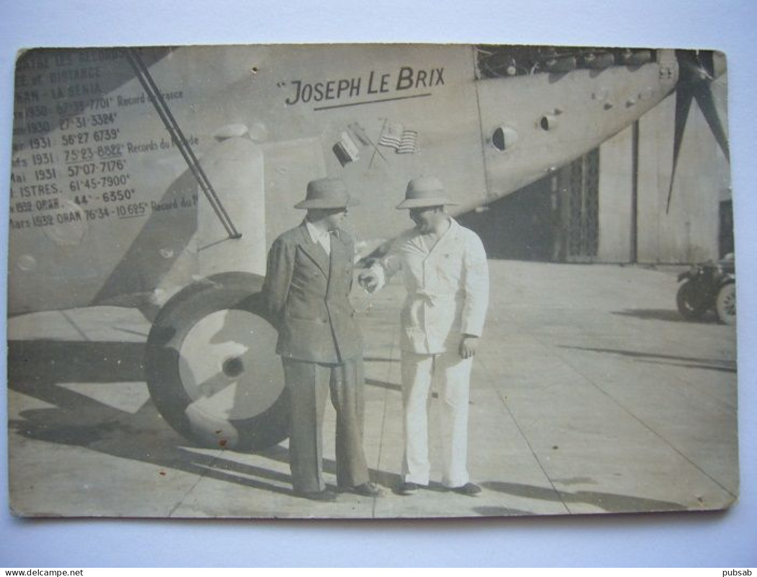 Avion / Airplane / JOSEPH LE BRIX / Blériot 110 / Seen At Alep Airport, Syria / Jan 2,1935 - 1919-1938: Fra Le Due Guerre