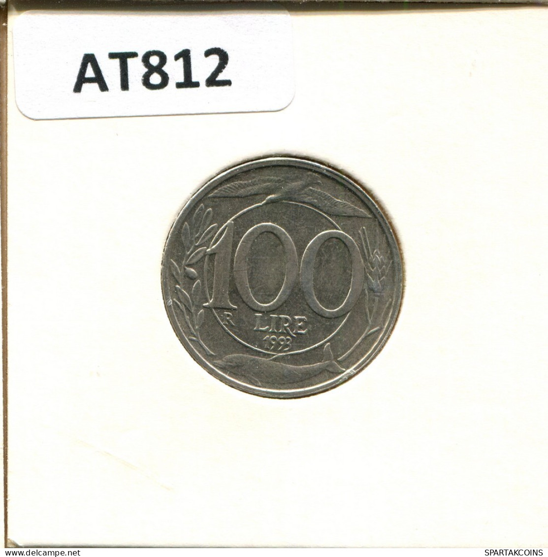 100 LIRE 1993 ITALIEN ITALY Münze #AT812.D.A - 100 Liras