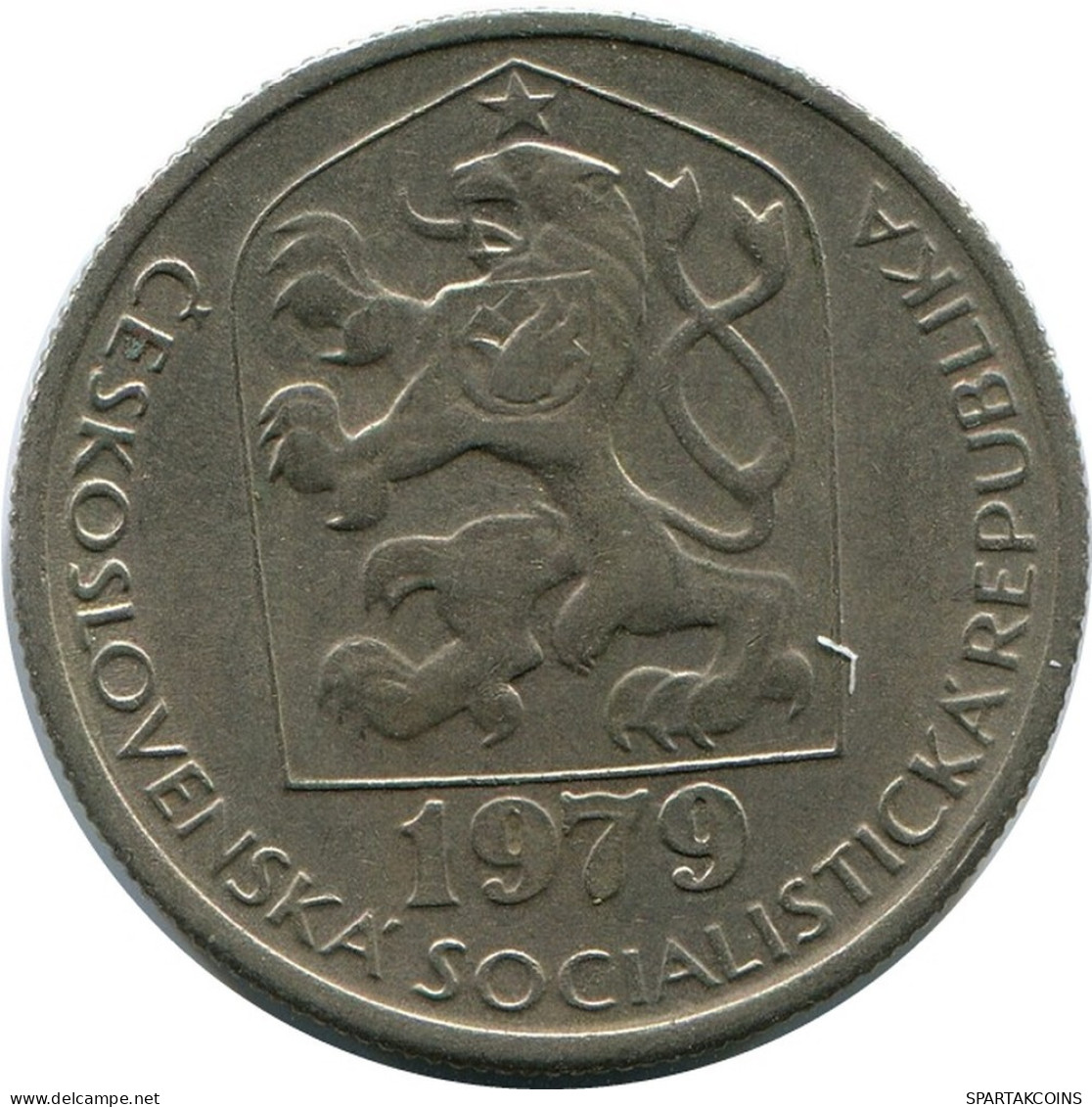 50 HALERU 1979 TSCHECHOSLOWAKEI CZECHOSLOWAKEI SLOVAKIA Münze #AR226.D.A - Tschechoslowakei