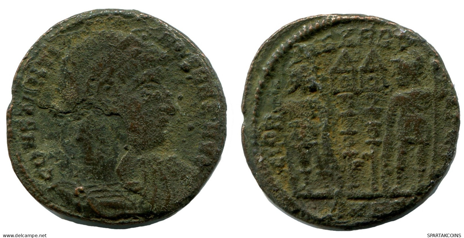 CONSTANTINE I MINTED IN NICOMEDIA FROM THE ROYAL ONTARIO MUSEUM #ANC10847.14.U.A - El Imperio Christiano (307 / 363)