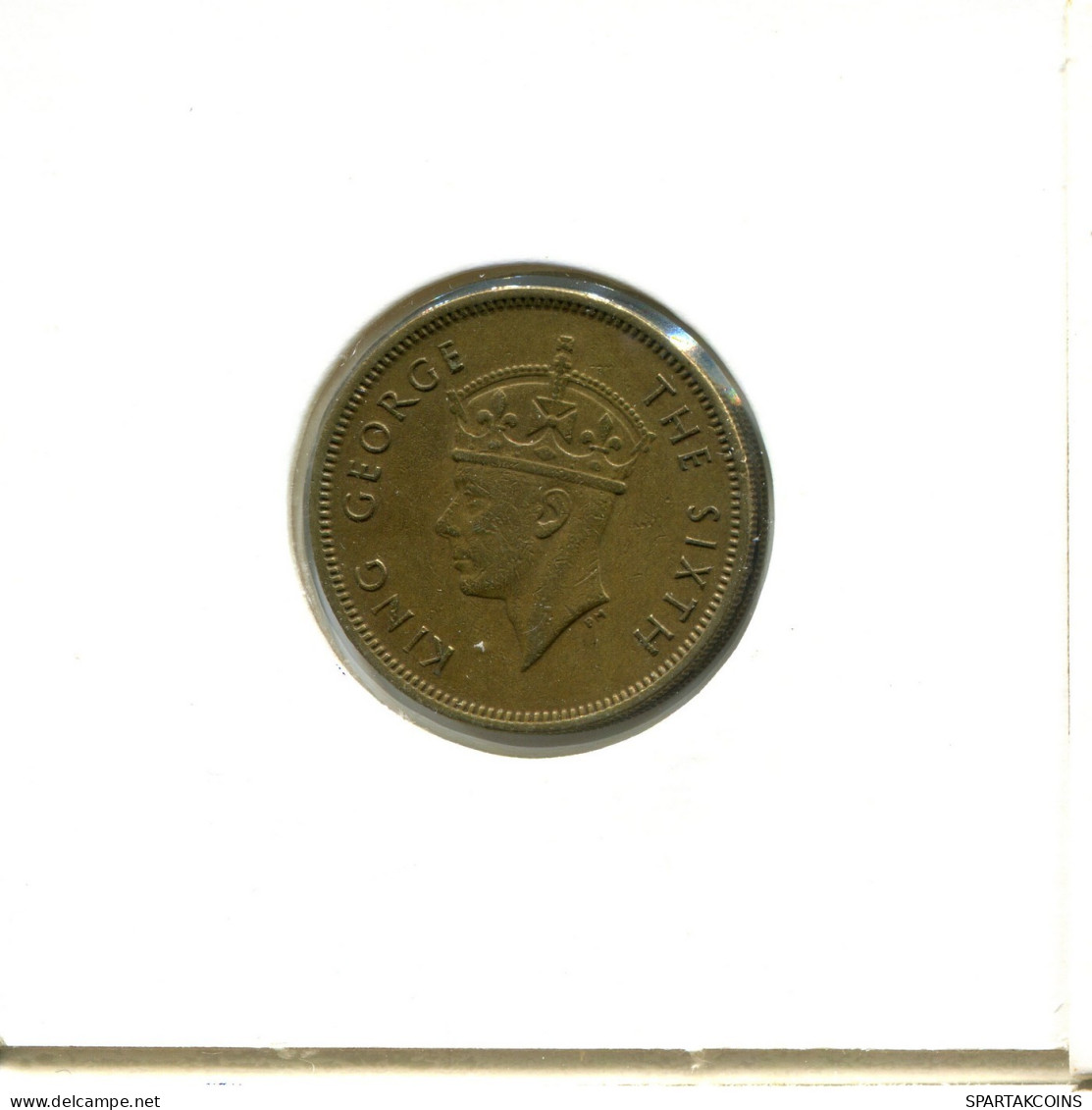 10 CENTS 1950 HONG KONG Coin #AX715.U.A - Hongkong