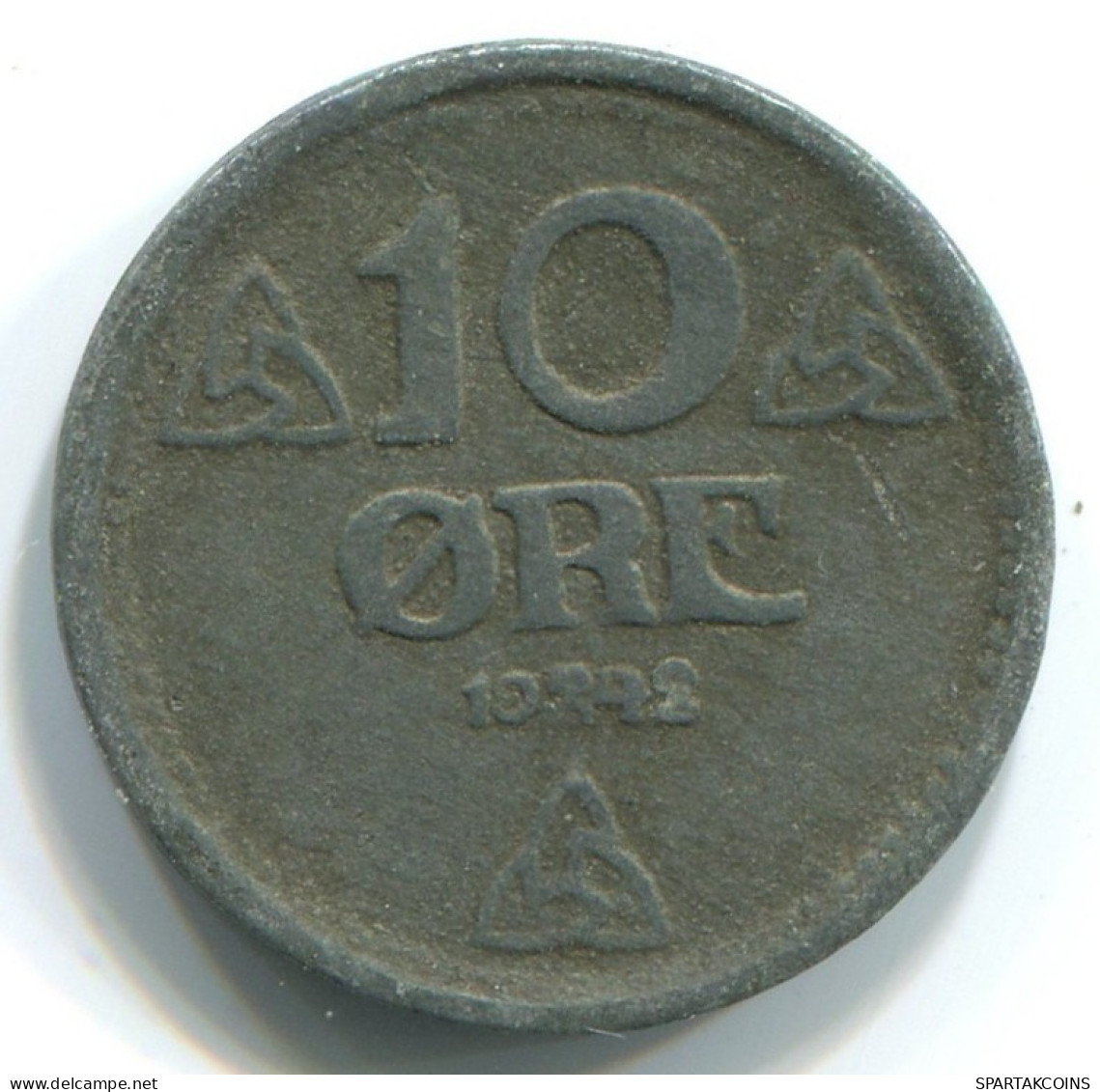 10 ORE 1948 NORWAY Coin #WW1046.U.A - Norway