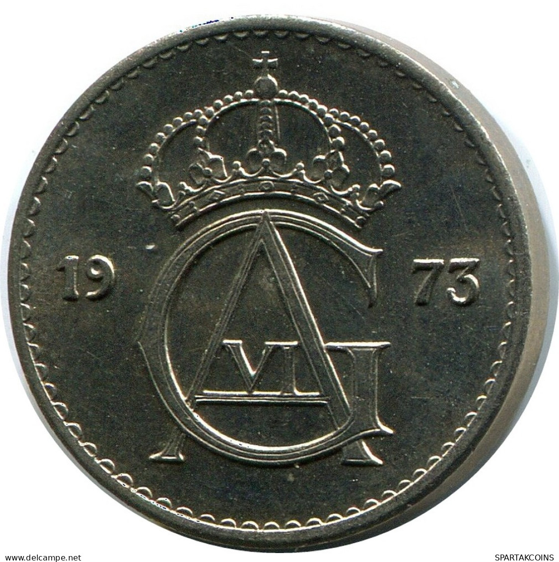 25 ORE 1973 SUECIA SWEDEN Moneda #AZ370.E.A - Sweden