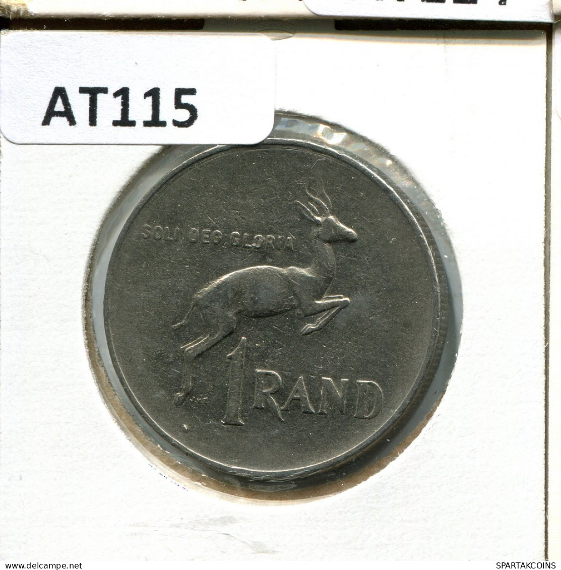 1 RAND 1977 SÜDAFRIKA SOUTH AFRICA Münze #AT115.D.A - Afrique Du Sud