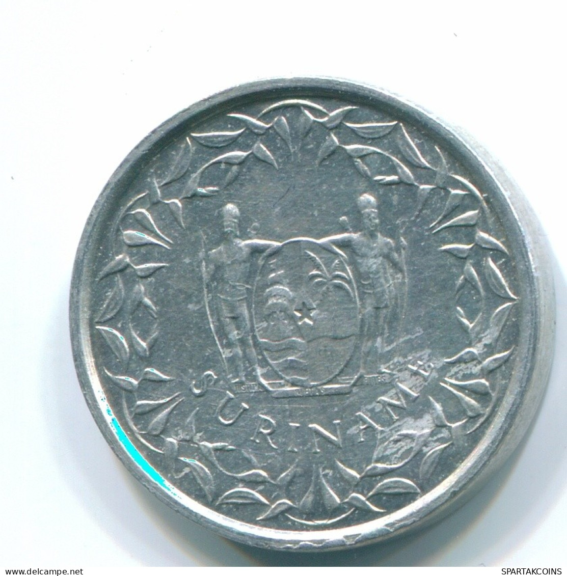 1 CENT 1975 SURINAME Netherlands Aluminium Colonial Coin #S11406.U.A - Surinam 1975 - ...