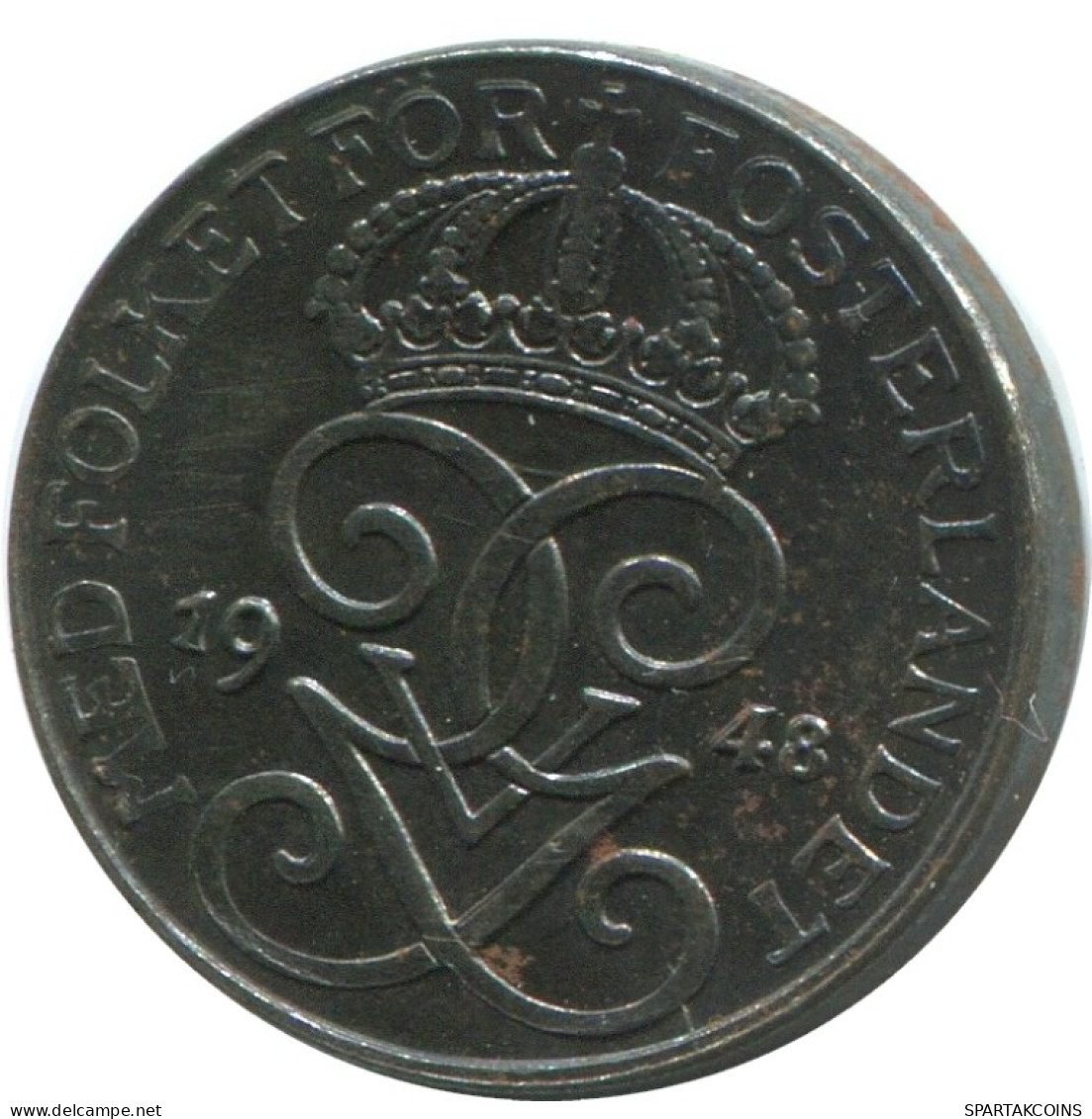 1 ORE 1948 SCHWEDEN SWEDEN Münze #AD309.2.D.A - Sweden
