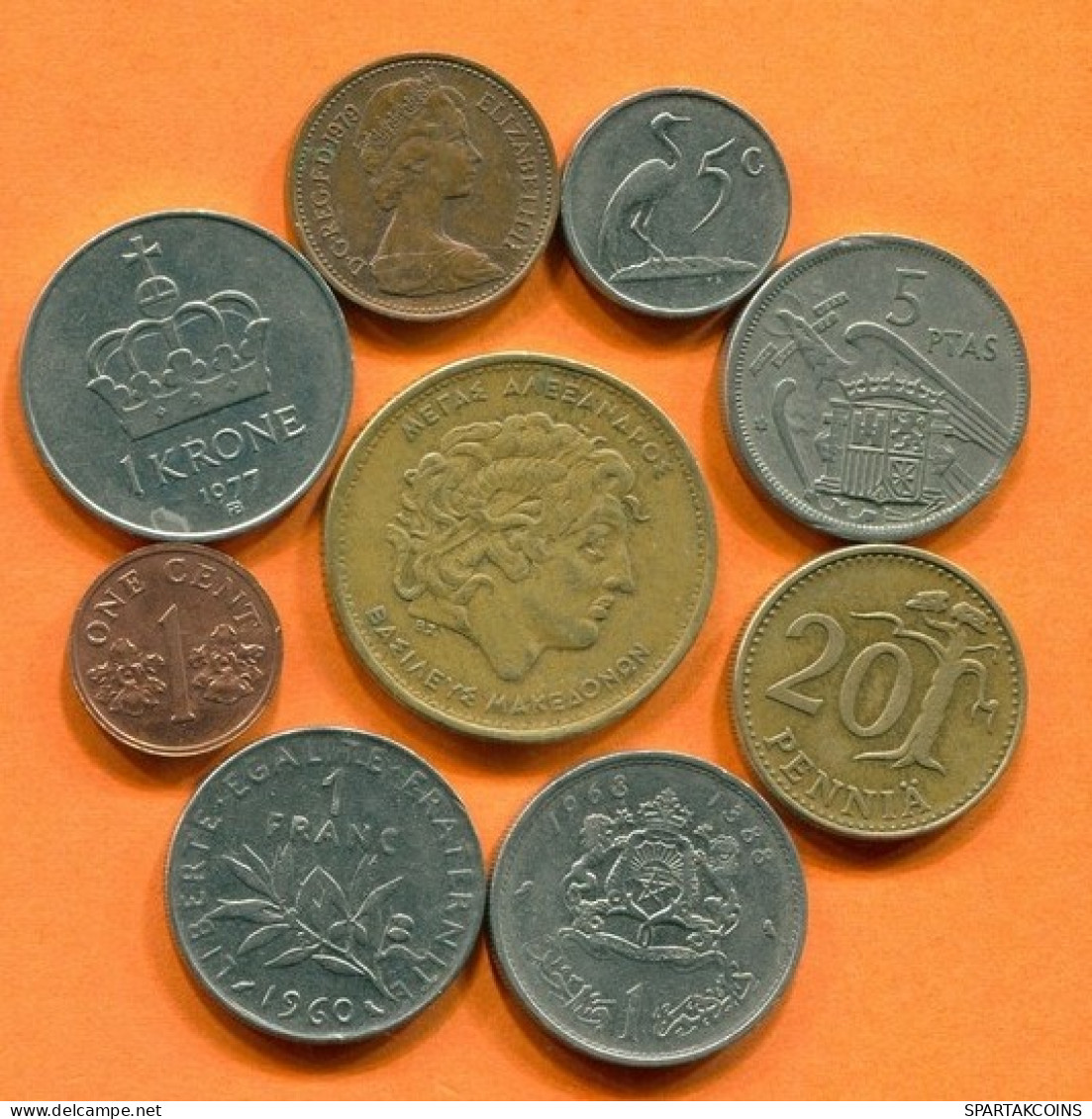 Collection MUNDO Moneda Lote Mixto Diferentes PAÍSES Y REGIONES #L10310.1.E.A - Autres & Non Classés