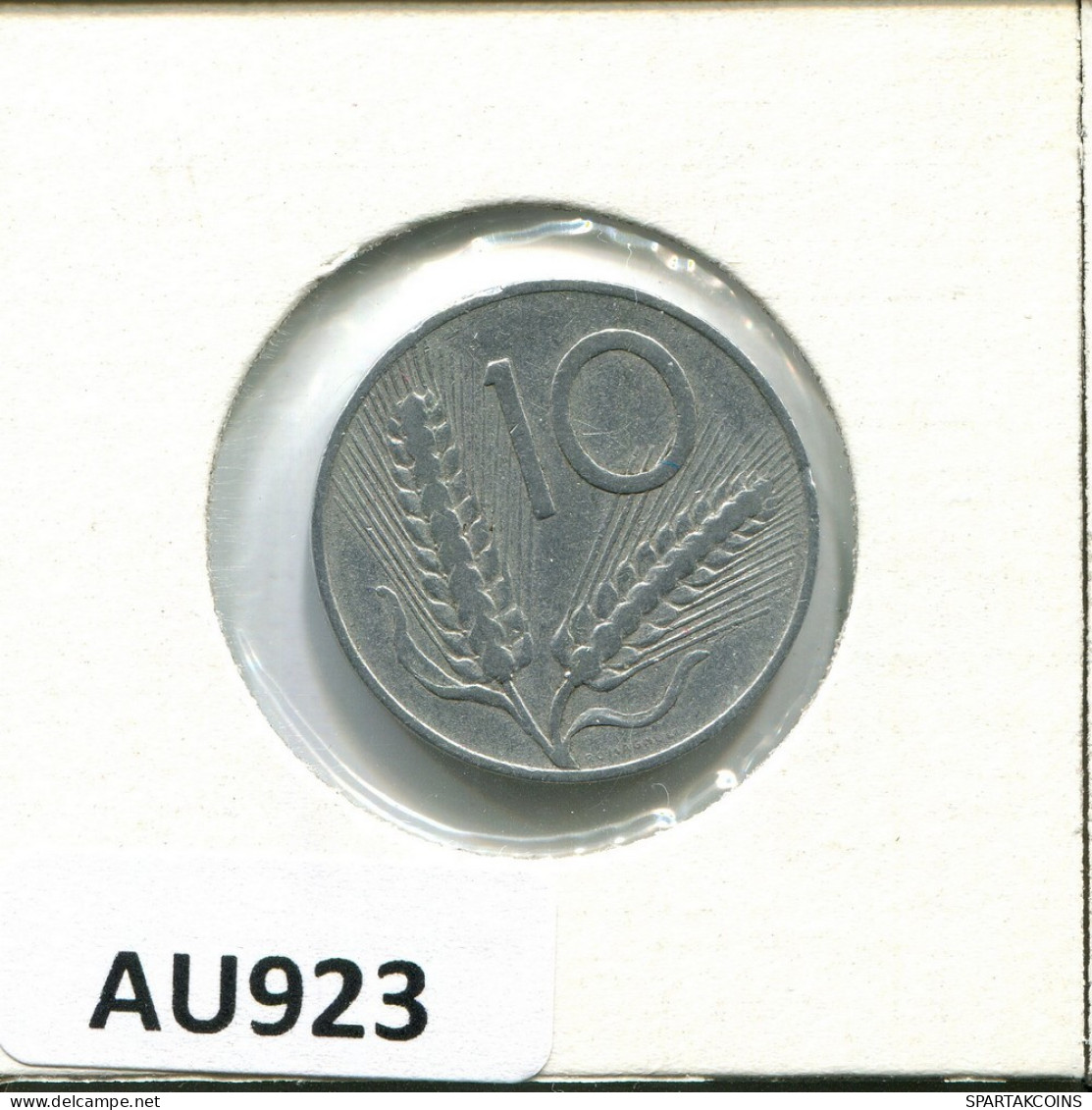 10 LIRE 1973 ITALY Coin #AU923.U.A - 10 Liras