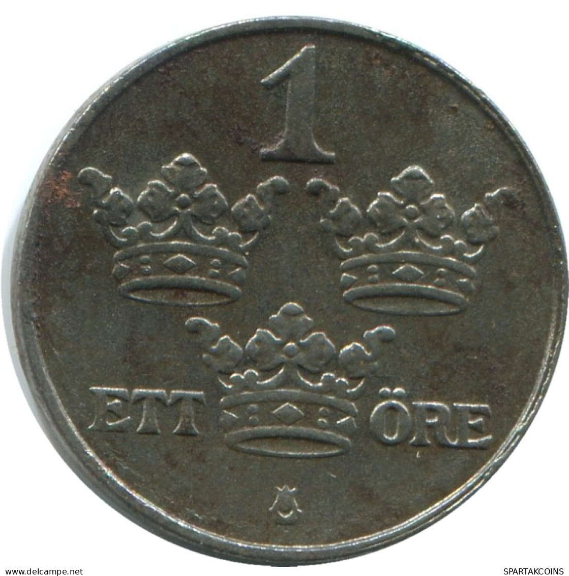1 ORE 1918 SWEDEN Coin #AD167.2.U.A - Schweden
