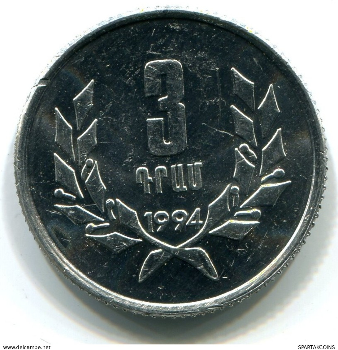 3 LUMA 1994 ARMENIEN ARMENIA Münze UNC #W11174.D.A - Armenia