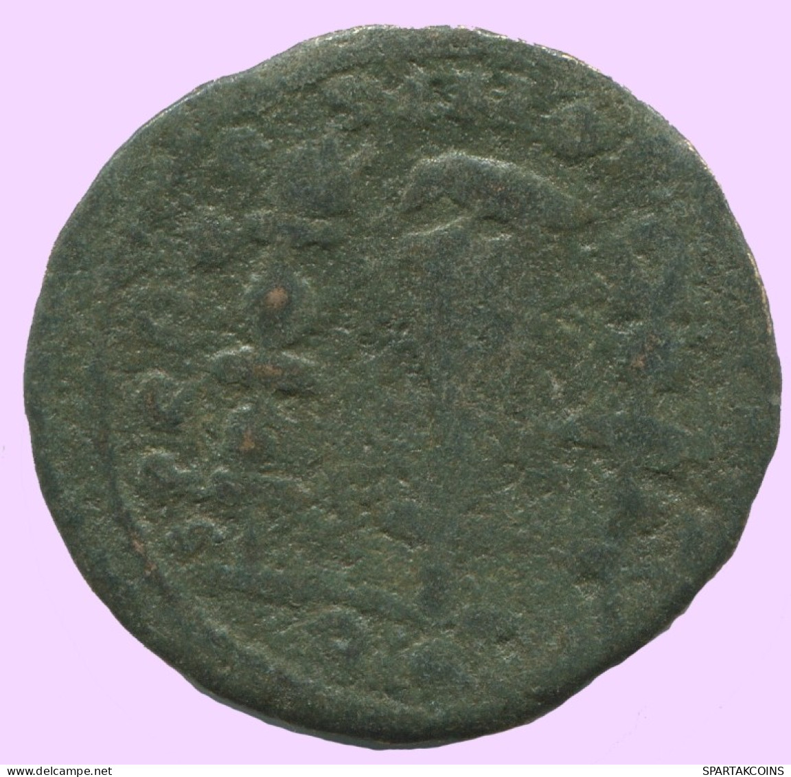 LATE ROMAN IMPERIO Follis Antiguo Auténtico Roman Moneda 3g/21mm #ANT2153.7.E.A - La Caduta Dell'Impero Romano (363 / 476)