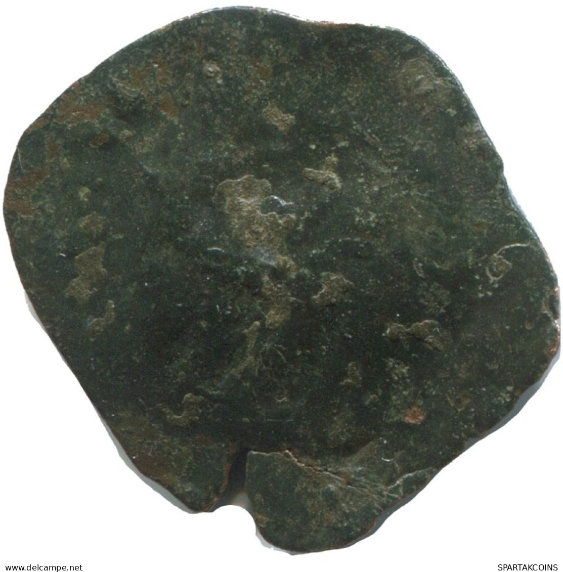 Authentic Original Ancient BYZANTINE EMPIRE Trachy Coin 1g/20mm #AG689.4.U.A - Bizantinas