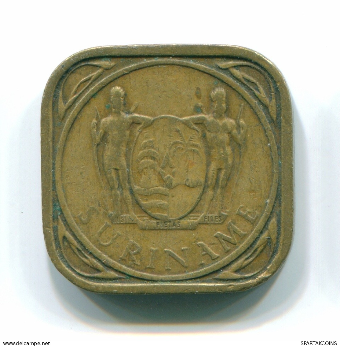 5 CENTS 1962 SURINAME Netherlands Nickel-Brass Colonial Coin #S12654.U.A - Surinam 1975 - ...