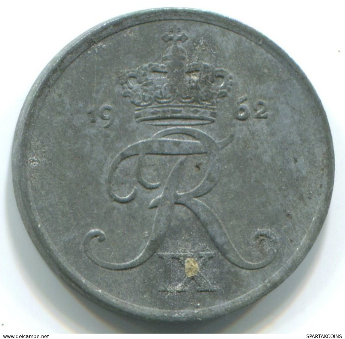 1 ORE 1962 DENMARK Coin #WW1033.U.A - Danimarca