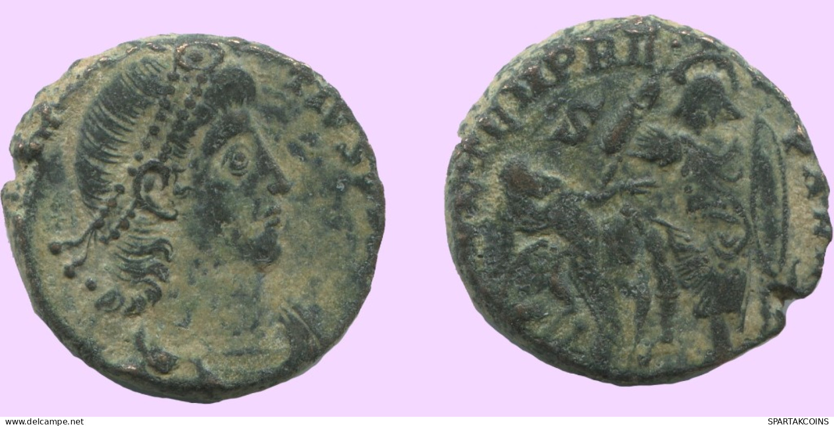 LATE ROMAN EMPIRE Pièce Antique Authentique Roman Pièce 4.8g/18mm #ANT2412.14.F.A - The End Of Empire (363 AD To 476 AD)